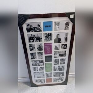 Brand New in Package Nexxt 28-Opening Collage Picture Frame